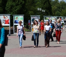 Всего фотовыставка побывала в 14 белорусских городах.
